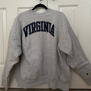 Virginia double lined, heavyweight sweatshirt